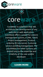 Mobile Screenshot of coreware.com