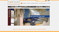 Desktop Screenshot of coreware.com.br